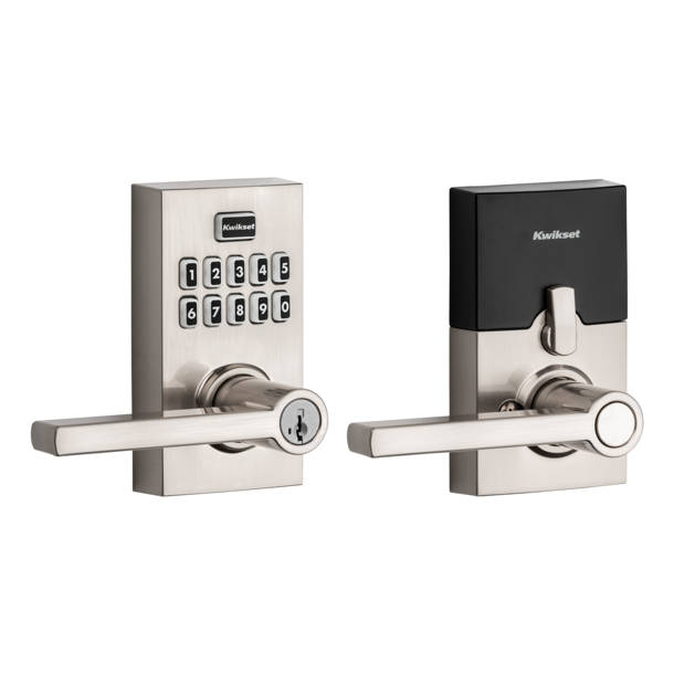 Kwikset Electronic Door Lever with SmartKey & Reviews Wayfair